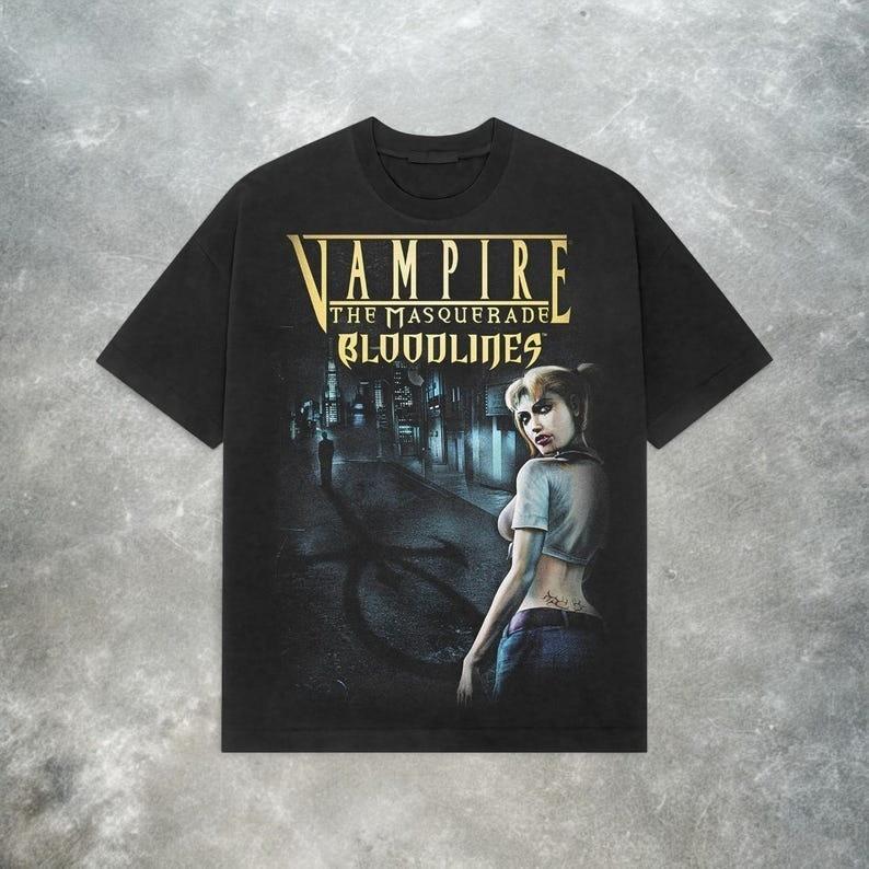 Vampire the Masquerade Bloodlines T-Shirt Unisex T-Shirt XL
Vampire the Masquerade Bloodlines T-Shirt Unisex T-Shirt XL