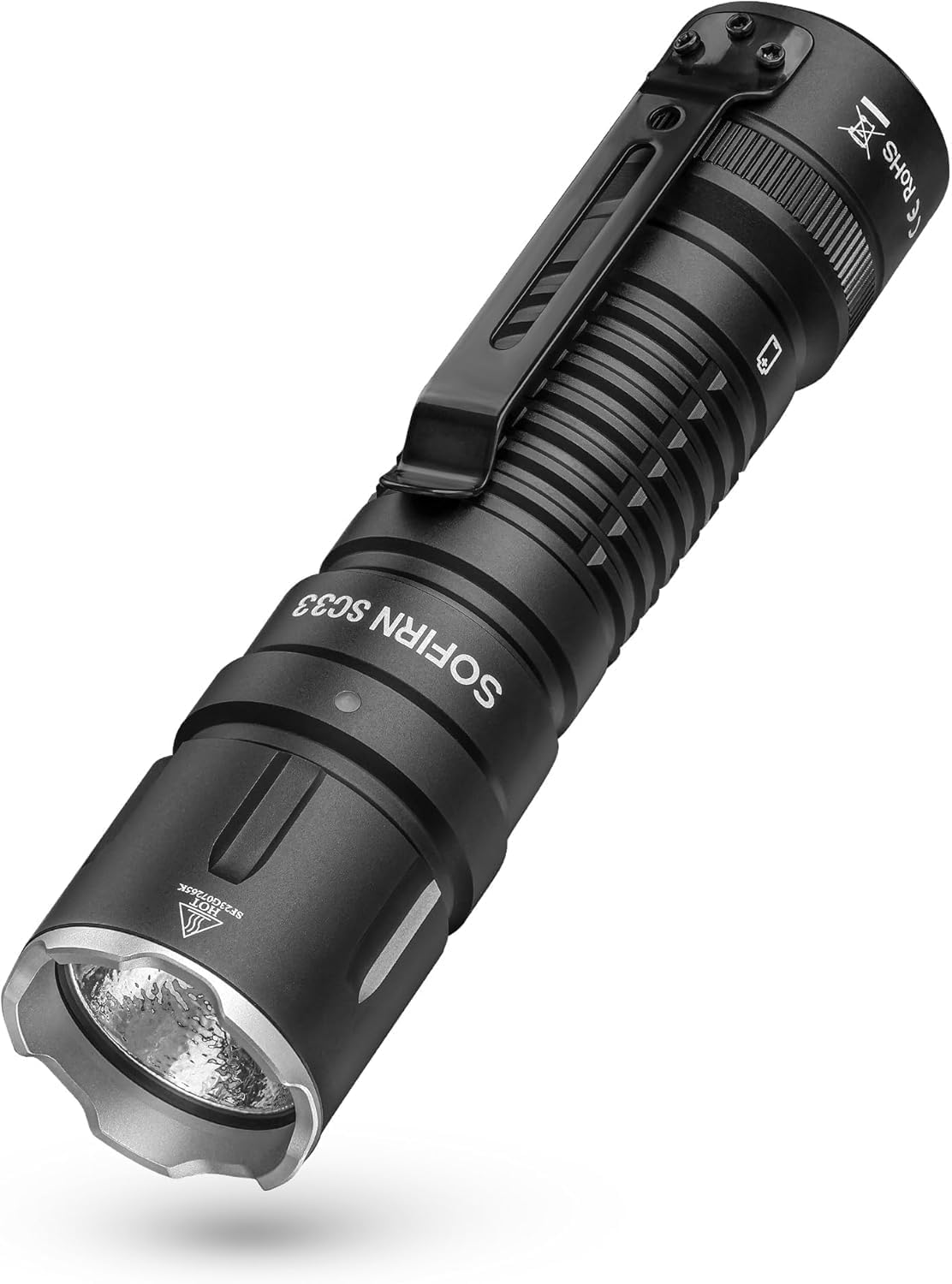 Sofirn SC33 Flashlight, Powerful LED Flashlight, 5200 Lumens, Extremely Bright, Tactical Light, USB-C Rechargeable, IP68 Waterproof, Stepless Dimming,
Sofirn SC33 Flashlight, Powerful LED Flashlight, 5200 Lumens, Extremely Bright, Tactical Light, USB-C Rechargeable, IP68 Waterproof, Stepless Dimming,