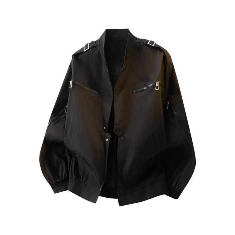Men Autumn Zipper Bomber Jacket 5XL чёрный
Men Autumn Zipper Bomber Jacket 5XL чёрный