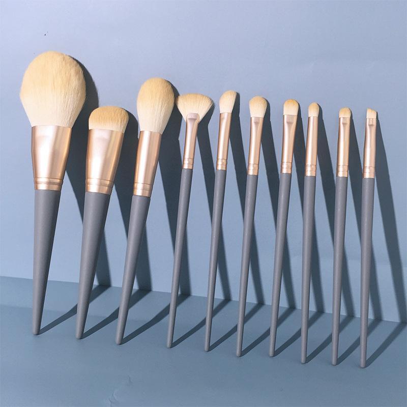 10/11Pcs Makeup Brush Set Premium Synthetic Foundation Powder Concealers Eyeshadow Blush Makeup Brushes Make Up Brushes Kit
10/11Pcs Makeup Brush Set Premium Synthetic Foundation Powder Concealers Eyeshadow Blush Makeup Brushes Make Up Brushes Kit