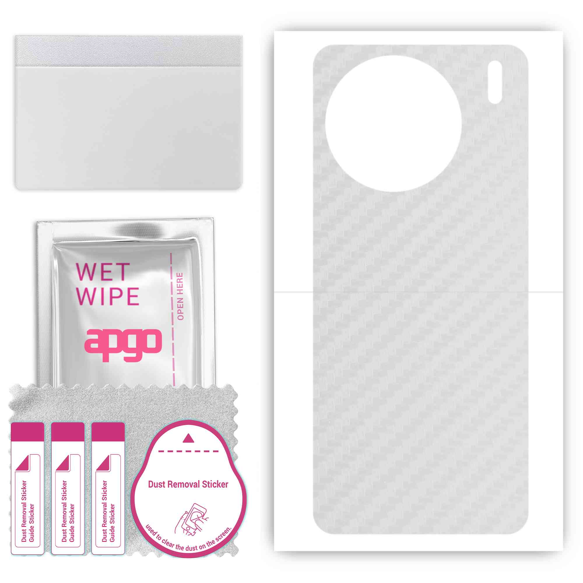 apgo Protective Skin Sticker for the back compatible with Vivo X90, Wrap Film, Foil, Vinyl - Pattern Transparent Carbon
apgo Protective Skin Sticker for the back compatible with Vivo X90, Wrap Film, Foil, Vinyl - Pattern Transparent Carbon