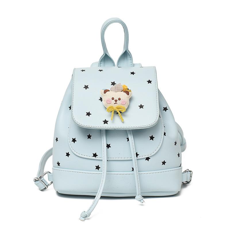 Casual star backpack girls fashion bag spring and summer new pleated backpack student travel bag синій
Casual star backpack girls fashion bag spring and summer new pleated backpack student travel bag синій