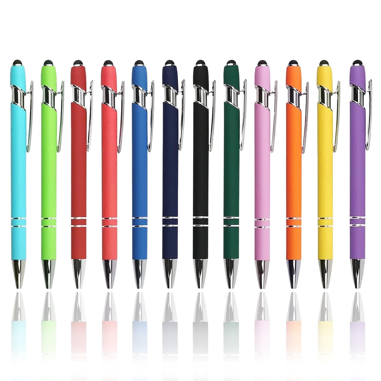 LIANHATA Touch Pen with Ballpoint Pen 2 in 1 Set of 12 Ballpoint Pen Black Ink Stylus Pen for Lightweight and Easy to Use Multi-Function Tablets,
LIANHATA Touch Pen with Ballpoint Pen 2 in 1 Set of 12 Ballpoint Pen Black Ink Stylus Pen for Lightweight and Easy to Use Multi-Function Tablets,