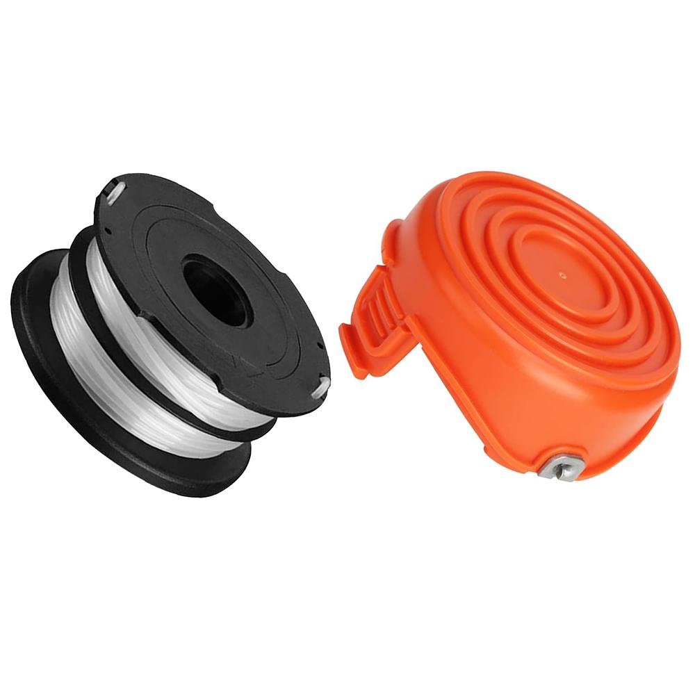Replacement Spool + Spool Cap for Black & Decker GH750/GH710/GH700 Lawn Mower,DF-065-BKP/RC-065-P&90517175 A
Replacement Spool + Spool Cap for Black & Decker GH750/GH710/GH700 Lawn Mower,DF-065-BKP/RC-065-P&90517175 A
