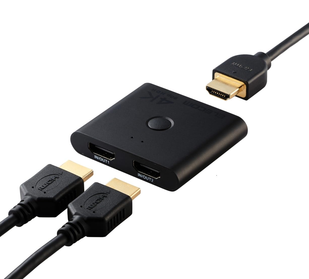 ELECOM HDMI Switcher 4K 60 Гц 2 входа 1 выход Двунаправленный тонкий распределитель TV Stick и другие (12мм) PS5/4/Nintendo Switch/Fire DH-SW4KBD21BK/E
ELECOM HDMI Switcher 4K 60 Гц 2 входа 1 выход Двунаправленный тонкий распределитель TV Stick и другие (12мм) PS5/4/Nintendo Switch/Fire DH-SW4KBD21BK/E