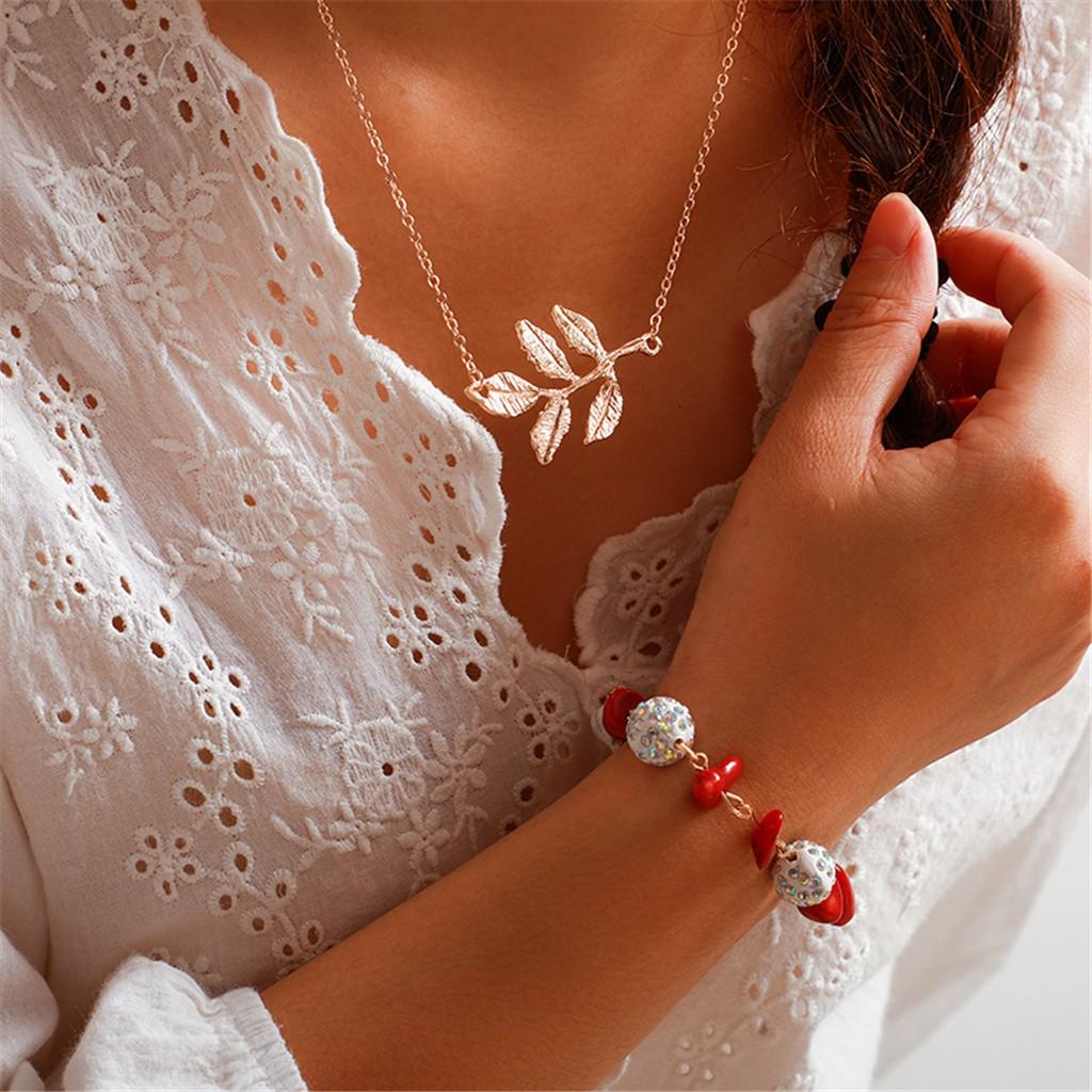 Богемный Творческий Хрустальный Шар Красный Гравийный Лист Ожерелье Браслет Набор
Богемный Творческий Хрустальный Шар Красный Гравийный Лист Ожерелье Браслет Набор