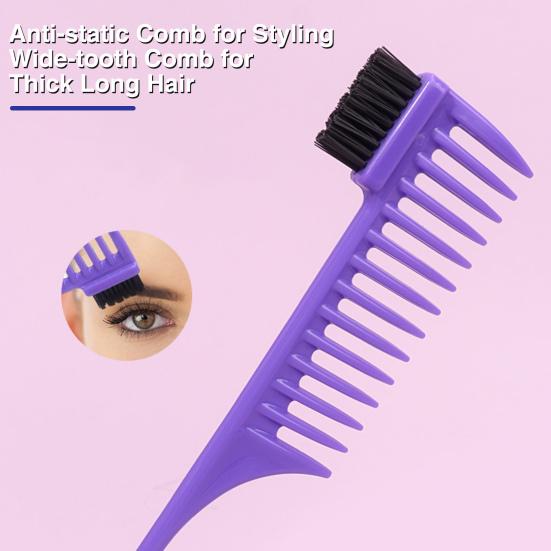 Yousheng Wide-Tooth Comb Fluffy Anti-Static Protect Style Strengthen Home Use Portable Nylon Hair Comb for Women чёрный
Yousheng Wide-Tooth Comb Fluffy Anti-Static Protect Style Strengthen Home Use Portable Nylon Hair Comb for Women чёрный