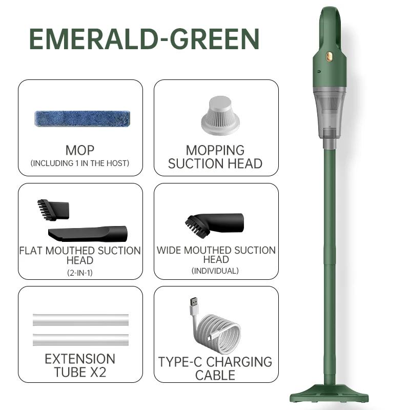 Multifunction Home-appliance 20000Pa Cleaning Machine Powerful Wireless Car Vacuum Cleaner Metal Strainer Portable Handheld зелений
Multifunction Home-appliance 20000Pa Cleaning Machine Powerful Wireless Car Vacuum Cleaner Metal Strainer Portable Handheld зелений