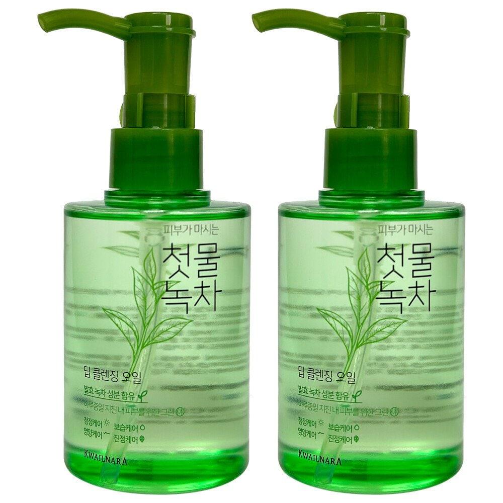 2 куска) Масло для глубокого очищения KWAILNARA First Water Green Tea 170 мл
2 куска) Масло для глубокого очищения KWAILNARA First Water Green Tea 170 мл