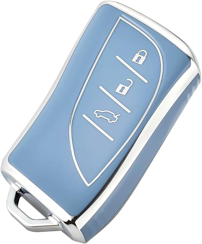 OFFCURVE LC LS UX ES Remote Control Key Case for Lexus / Lexus / TPU Material, Silver Blue срібний
OFFCURVE LC LS UX ES Remote Control Key Case for Lexus / Lexus / TPU Material, Silver Blue срібний