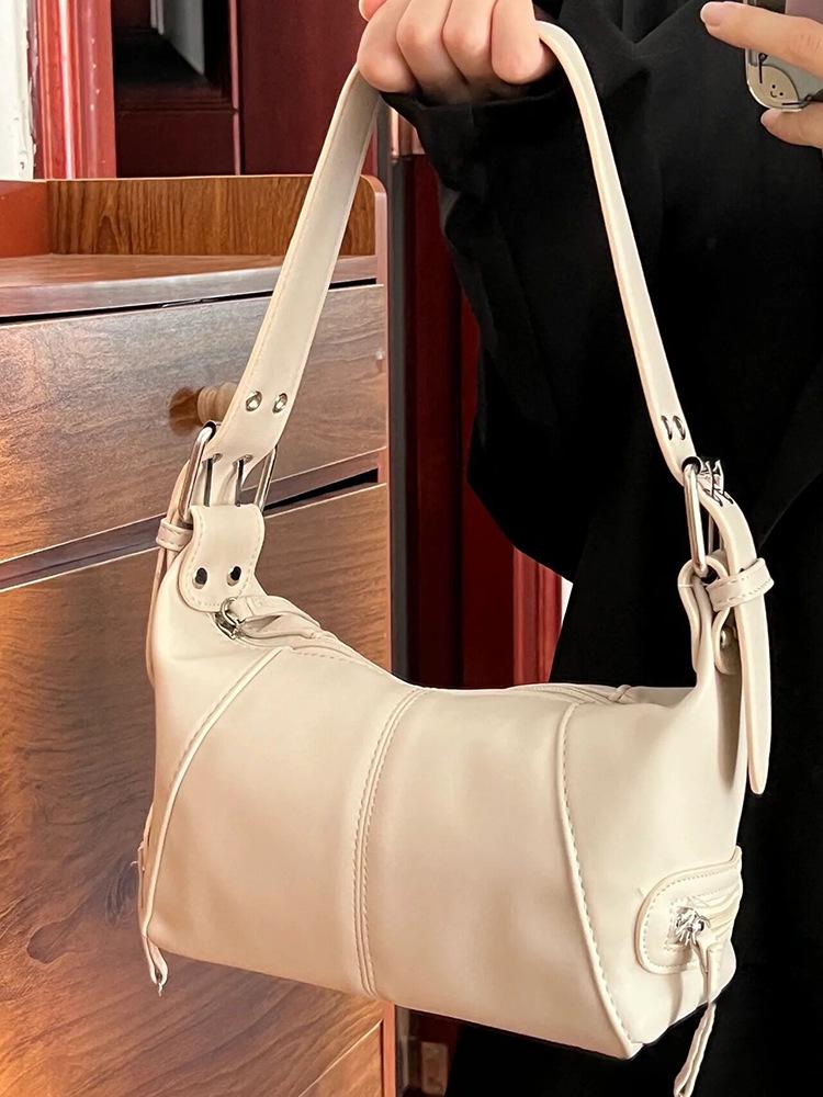 Стильная сумка Y2K класса люкс для мотоцикла - Европейско-американская крутая сумка-ремень подмышку с дизайном через плечо на одном плече белый
Стильная сумка Y2K класса люкс для мотоцикла - Европейско-американская крутая сумка-ремень подмышку с дизайном через плечо на одном плече белый