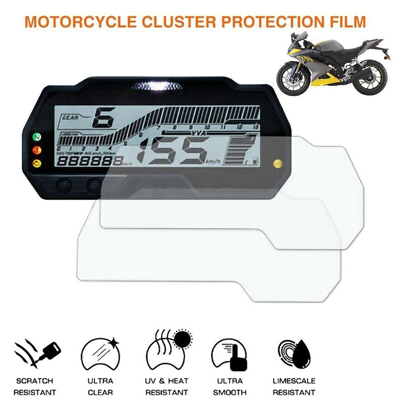 2 Set Motorcycle trument Protection Film Meter Screen Protector Film for Yamaha R15 V3 2017- MT-15 2018-
2 Set Motorcycle trument Protection Film Meter Screen Protector Film for Yamaha R15 V3 2017- MT-15 2018-