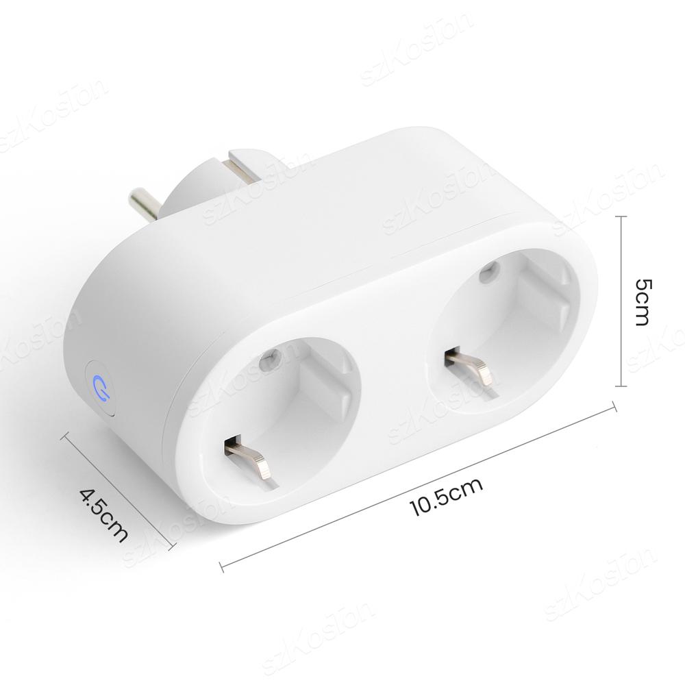 16A Wi-Fi Smart Plug для HomeKit SmartThings EU Розумна розетка Таймер Голосове керування Розетка кухонної побутової техніки для Alexa Google білий
16A Wi-Fi Smart Plug для HomeKit SmartThings EU Розумна розетка Таймер Голосове керування Розетка кухонної побутової техніки для Alexa Google білий