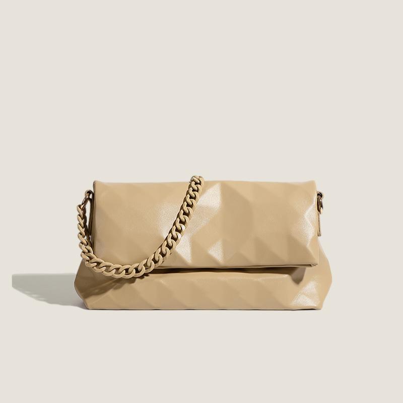 A Niche Geometric Folding Casual Chain Tote Bag with A Three-dimensional Diamond Grid, Versatile Single Shoulder Crossbody Bag for Women абрикосовий
A Niche Geometric Folding Casual Chain Tote Bag with A Three-dimensional Diamond Grid, Versatile Single Shoulder Crossbody Bag for Women абрикосовий