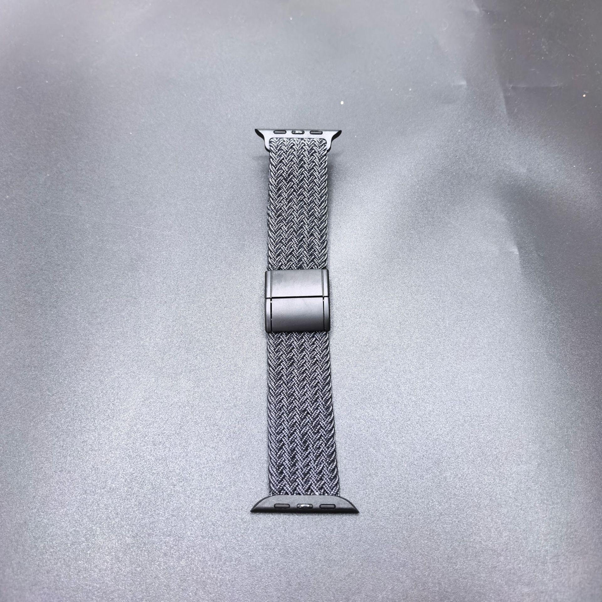 Нейлоновый плетеный ремешок для Apple Watch, с магнитными и квадратными пряжками, совместим с Series 11. 38-41mm, 42mm
Нейлоновый плетеный ремешок для Apple Watch, с магнитными и квадратными пряжками, совместим с Series 11. 38-41mm, 42mm