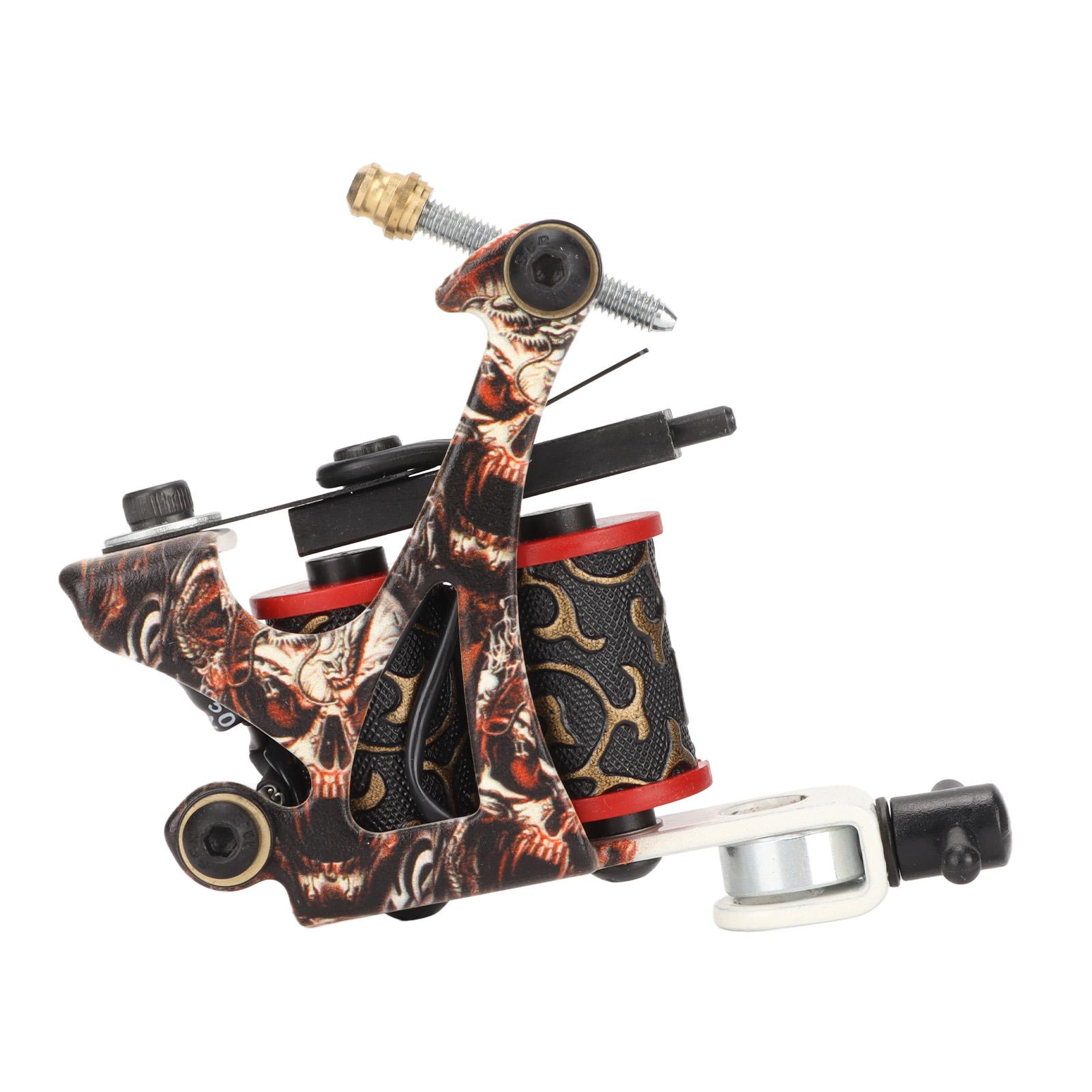 Coil Tattoo Machine Professional Iron Frame 10 Wraps Coil Liner Tattoo Machine for Tattoo Artist
Coil Tattoo Machine Professional Iron Frame 10 Wraps Coil Liner Tattoo Machine for Tattoo Artist