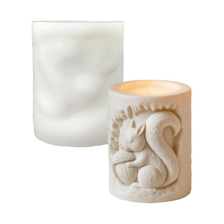 Creative Squirrel Shape Silicone Mold For Handmade Candle Heat Resistant Crafting Tool Ideal For Kids And Adults 1
Creative Squirrel Shape Silicone Mold For Handmade Candle Heat Resistant Crafting Tool Ideal For Kids And Adults 1