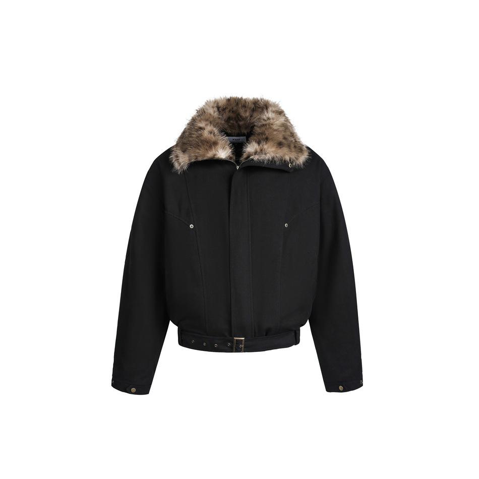 YUU Trend Men s Winter Leopard Print Cotton Jacket with Fur Collar and Golden Eagle Design - Loose Fit W364 XL
YUU Trend Men s Winter Leopard Print Cotton Jacket with Fur Collar and Golden Eagle Design - Loose Fit W364 XL
