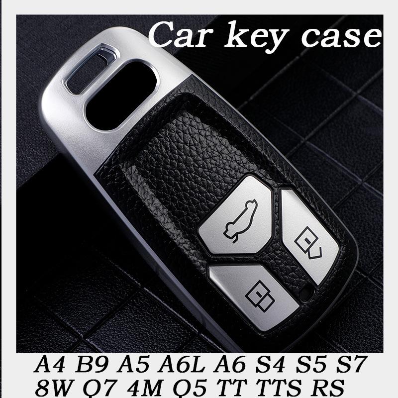 Защитный чехол из ТПУ для A4, B9, A5, A6L, A6, S4, S5, S7, Q7, TT, TTS, RS Coupe и умного пульта автомобильного ключа - Чехол для ключа с аксессуарами-брелком красный
Защитный чехол из ТПУ для A4, B9, A5, A6L, A6, S4, S5, S7, Q7, TT, TTS, RS Coupe и умного пульта автомобильного ключа - Чехол для ключа с аксессуарами-брелком красный