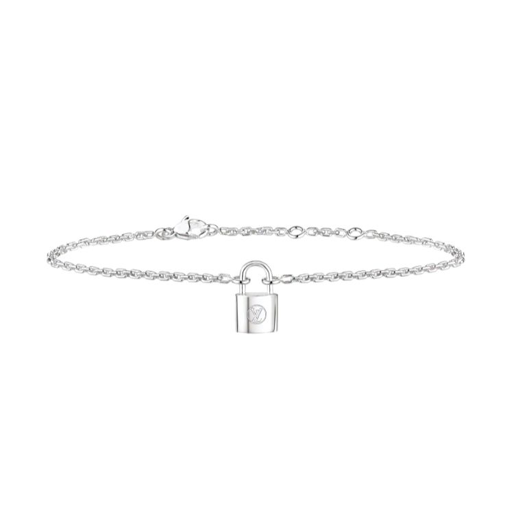 Louis Vuitton Logo Lock Pure Silver Bracelet Women bracelet Q95450 Basic Packaging-Dust Bag+Box,F,Silver
Louis Vuitton Logo Lock Pure Silver Bracelet Women bracelet Q95450 Basic Packaging-Dust Bag+Box,F,Silver