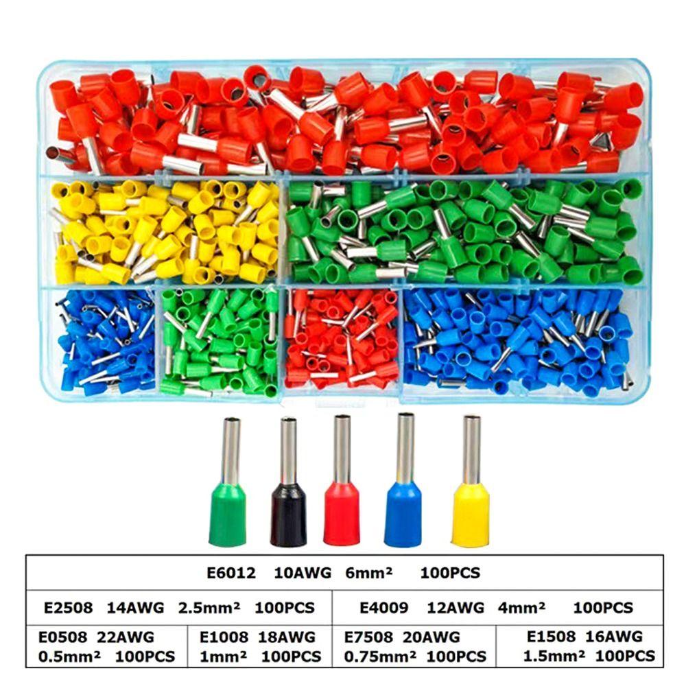 Combination Set Electrical Wire Tube Terminal Insulated Terminator VE Tubular Crimp Terminals 300pcs
Combination Set Electrical Wire Tube Terminal Insulated Terminator VE Tubular Crimp Terminals 300pcs