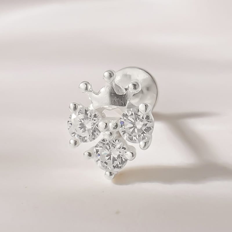 ДЖУНЕЛ (1+1/Одиничний товар) Срібло 925 Проби Корона на Серці Лабрет Пірсинг single
ДЖУНЕЛ (1+1/Одиничний товар) Срібло 925 Проби Корона на Серці Лабрет Пірсинг single