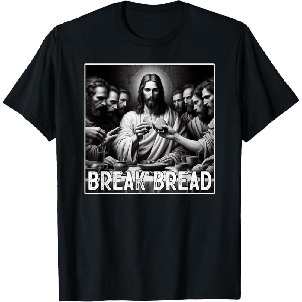 Break Bread Like Jesus Said T-Shirt XXXXXL чорний
Break Bread Like Jesus Said T-Shirt XXXXXL чорний