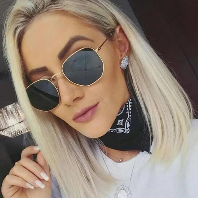Women Sunglasses Metal Frame Brand Designer Small Frame Polygon Clear Lens Sunglasses Men Vintage Sun Glasses Hexagon
Women Sunglasses Metal Frame Brand Designer Small Frame Polygon Clear Lens Sunglasses Men Vintage Sun Glasses Hexagon