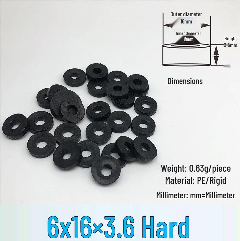 Heightening Pad: 0.5-2CM Thick Plastic Washer Gasket
Heightening Pad: 0.5-2CM Thick Plastic Washer Gasket