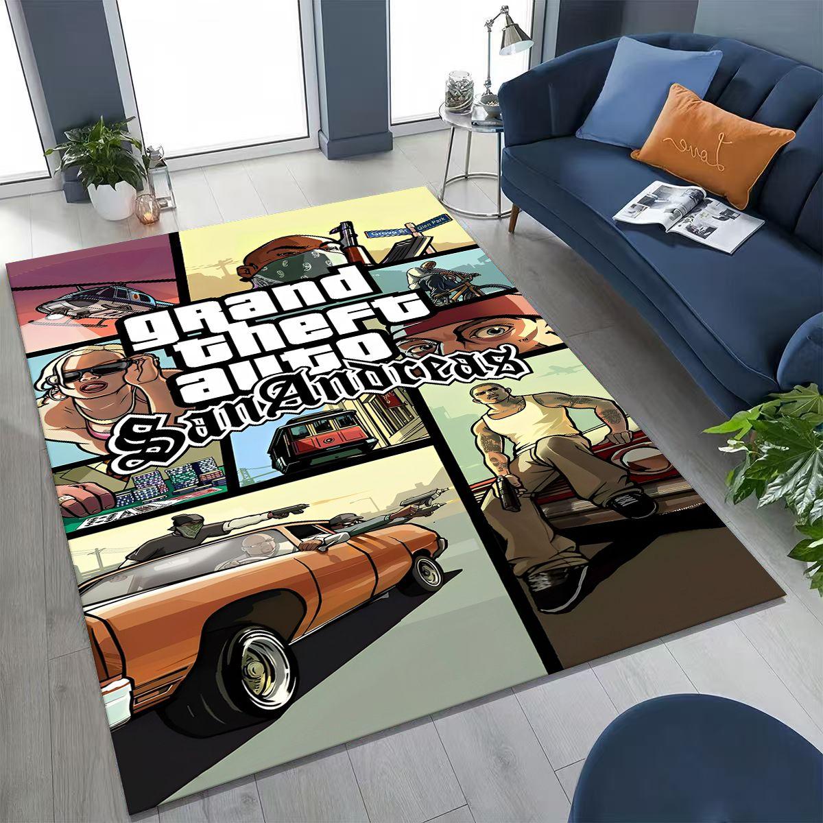 3D G-GTA Гра Геймер Мультяшний Мото Килим для Спальні Вітальні Дивана Домашній Доріжка Декор, Великий Дитячий Ігровий Нековзкий Килимок для Підлоги Подарунок 100x150cm( 39x59in)
3D G-GTA Гра Геймер Мультяшний Мото Килим для Спальні Вітальні Дивана Домашній Доріжка Декор, Великий Дитячий Ігровий Нековзкий Килимок для Підлоги Подарунок 100x150cm( 39x59in)