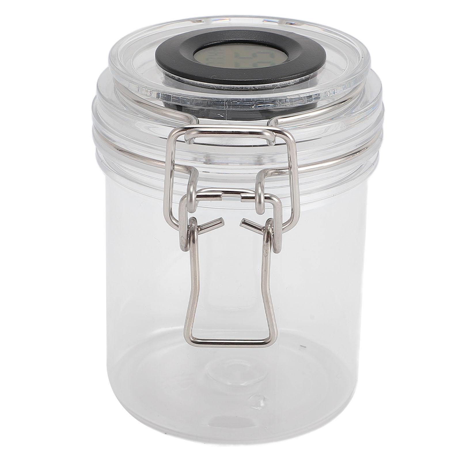 250ml Lash Glue Storage Tank Eyelash Glue Storage Jar Lash Glue Container With Temperature Humidity Display for Eyelash Extension Glues
250ml Lash Glue Storage Tank Eyelash Glue Storage Jar Lash Glue Container With Temperature Humidity Display for Eyelash Extension Glues
