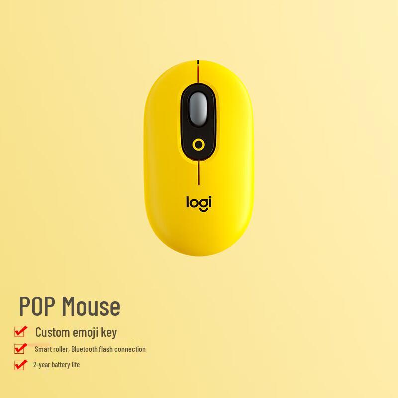 Logitech POP Mouse Wireless Bluetooth Mouse
Logitech POP Mouse Wireless Bluetooth Mouse