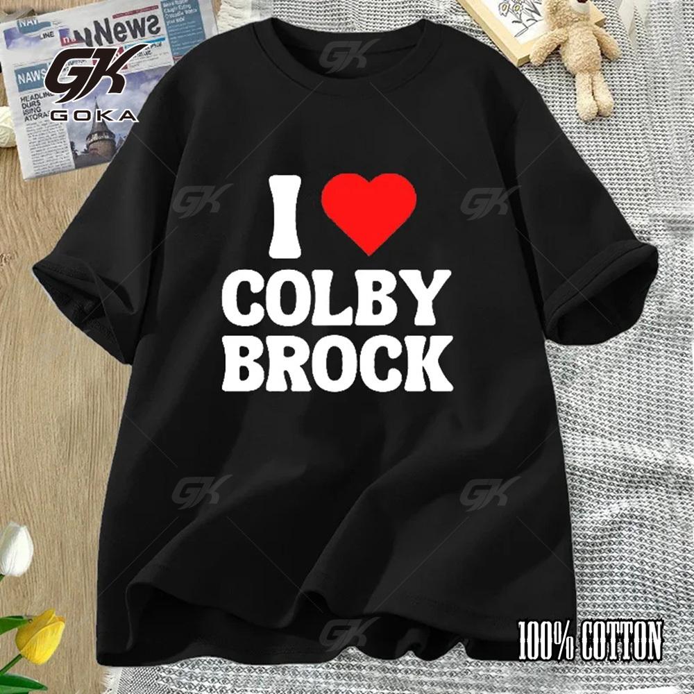 I Love Herat Colby Brock Sam and Colby T-shirts Cotton Short Sleeve Tshirt Casua 90s Aesthetic Clothing Y2K Babydoll Tops Shirt 4XL
I Love Herat Colby Brock Sam and Colby T-shirts Cotton Short Sleeve Tshirt Casua 90s Aesthetic Clothing Y2K Babydoll Tops Shirt 4XL