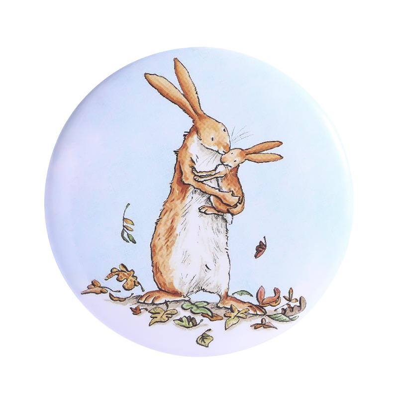 Classic Rabbit Illustration Tinplate Pins Parent-child Picture Book Cute Brown Rabbit Metal Brooches Lapel Badge Jewelry Gifts
Classic Rabbit Illustration Tinplate Pins Parent-child Picture Book Cute Brown Rabbit Metal Brooches Lapel Badge Jewelry Gifts