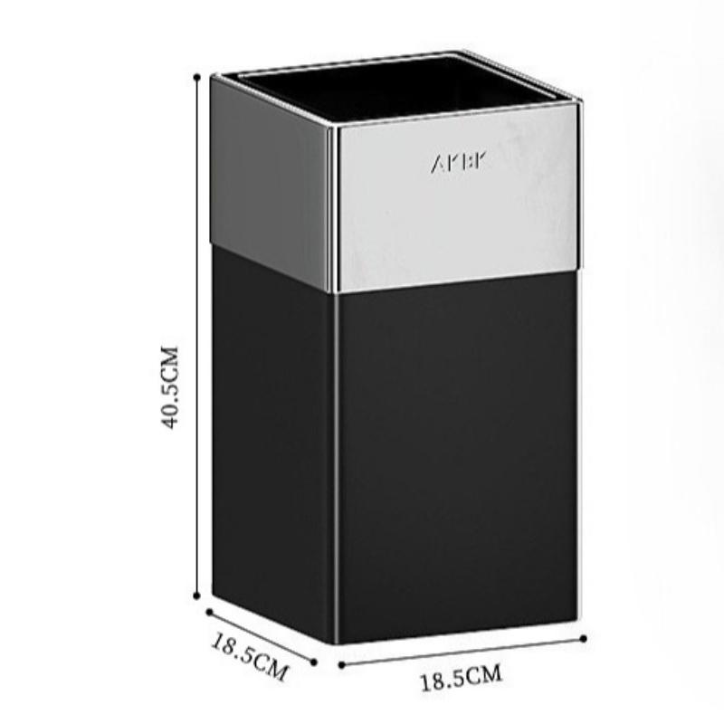 Kitchen Trash Can Stainless Steel Trash Bin Rectangular Luxury Litter Bins Large Capacity Bathroom Dustbins Toilet Cleaning
Kitchen Trash Can Stainless Steel Trash Bin Rectangular Luxury Litter Bins Large Capacity Bathroom Dustbins Toilet Cleaning