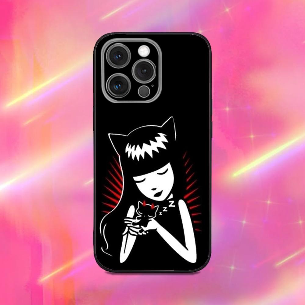 Comics Emily The Strange Phone Case For iPhone 16,15,14,13,12,11,Pro,Max,Plus,X,XS,XR,SE,8,7,Mini,Soft Silicone Black Case iPhone16
Comics Emily The Strange Phone Case For iPhone 16,15,14,13,12,11,Pro,Max,Plus,X,XS,XR,SE,8,7,Mini,Soft Silicone Black Case iPhone16