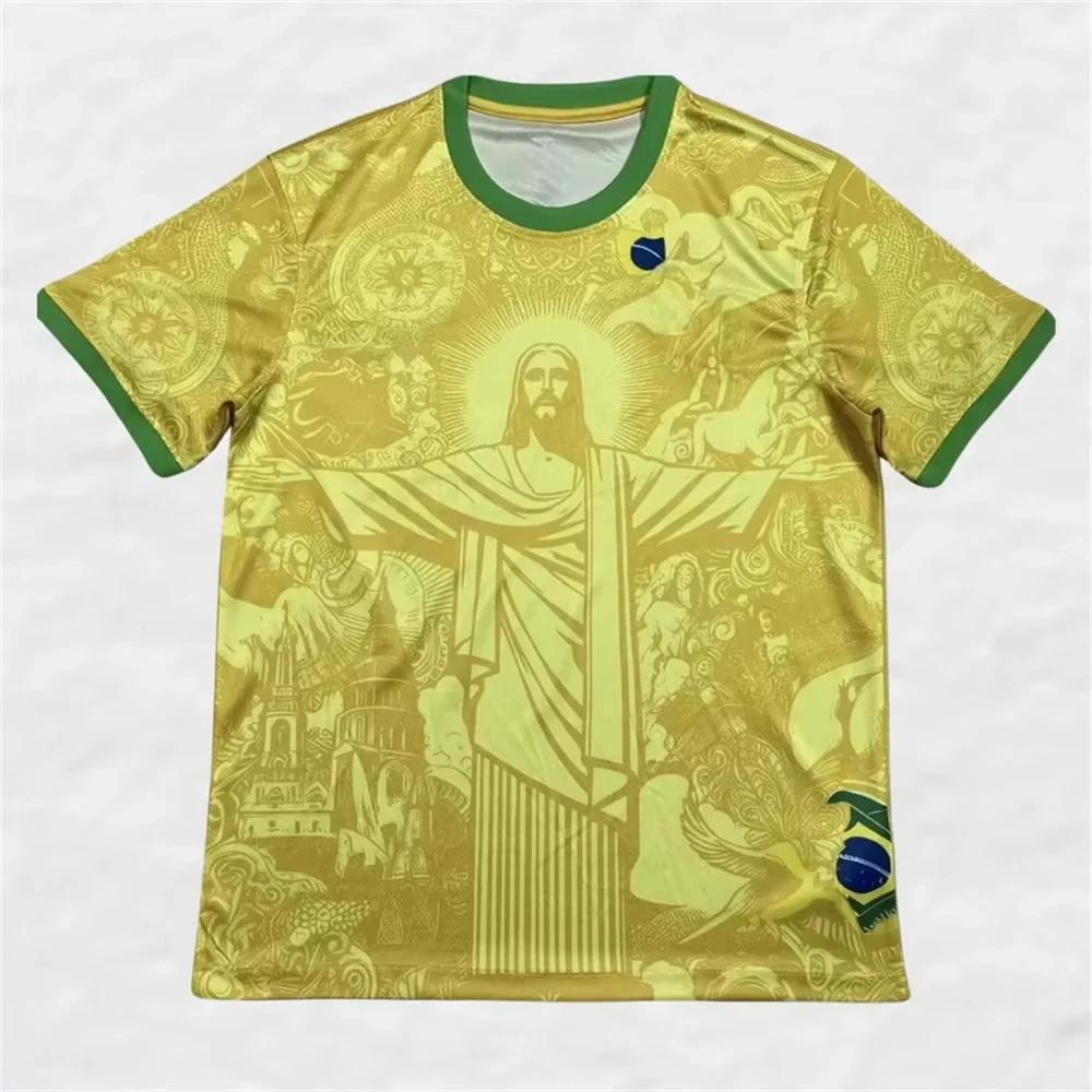 2025 Summer Football Training Top Special Edition Jesus Black Grey Football Suit Adult Children Outdoor Men s T-shirt 4XL
2025 Summer Football Training Top Special Edition Jesus Black Grey Football Suit Adult Children Outdoor Men s T-shirt 4XL
