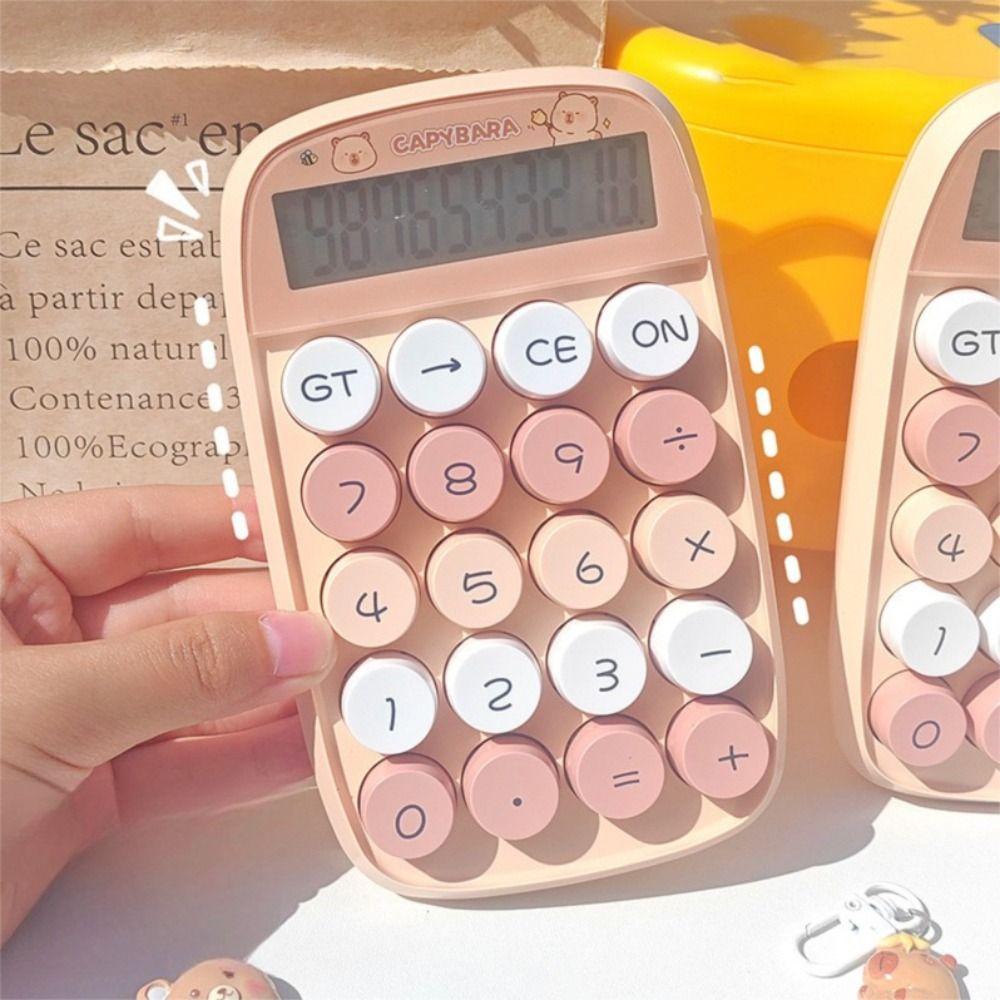 Capyabara Electronic Calculator 12-digit Math Calculators New Keyboard Calculator School Supplies 
Capyabara Electronic Calculator 12-digit Math Calculators New Keyboard Calculator School Supplies