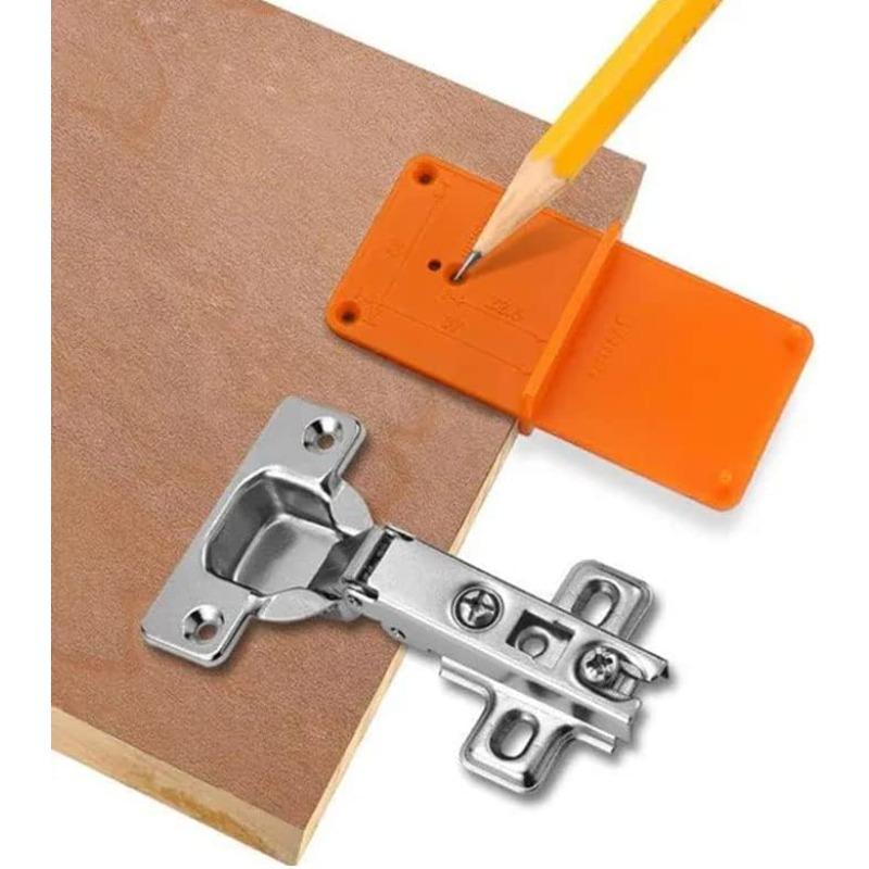 1/2pcs Hinge Hole Drilling Guide Locator Hole Opener Template Door Cabinet DIY Tool For Woodworking 1pcs
1/2pcs Hinge Hole Drilling Guide Locator Hole Opener Template Door Cabinet DIY Tool For Woodworking 1pcs