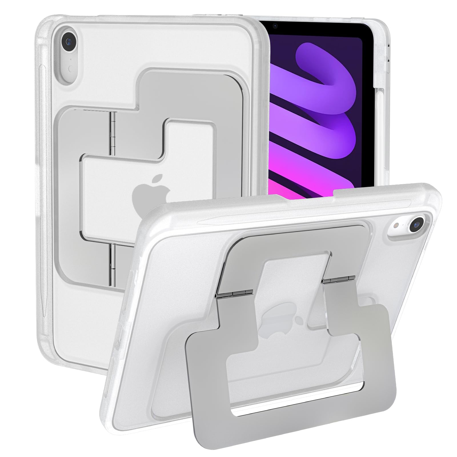 smhokesu Case for iPad Mini A17 Pro 7th Generation (2024/2021), Mini 6, and 8.3-inch Case with Aluminum Alloy Stand and Pen Storage, Portrait/Landscap
smhokesu Case for iPad Mini A17 Pro 7th Generation (2024/2021), Mini 6, and 8.3-inch Case with Aluminum Alloy Stand and Pen Storage, Portrait/Landscap