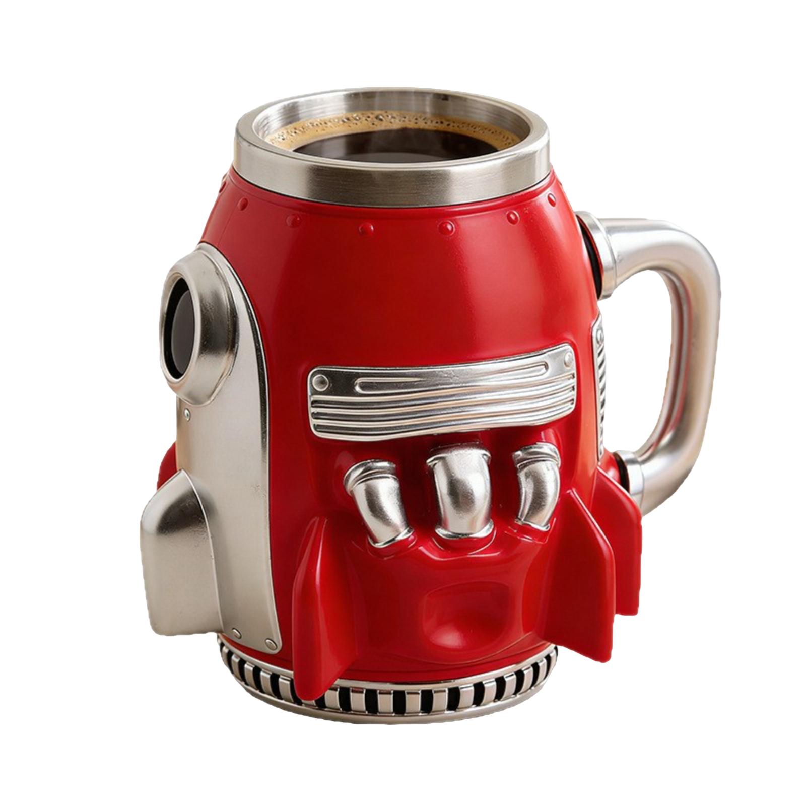 Creative Spaceship Rocket Resin Mug, Coffee Cup Ornament, High-End Desktop Craft Water Bottle, Gift Mug. One Size червоний
Creative Spaceship Rocket Resin Mug, Coffee Cup Ornament, High-End Desktop Craft Water Bottle, Gift Mug. One Size червоний