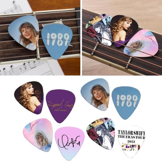 2Pcs Versatile Guitar Picks Decorations Vibrant Color Compact Size Portable Acrylic Guitar Picks Ornament Accessories
2Pcs Versatile Guitar Picks Decorations Vibrant Color Compact Size Portable Acrylic Guitar Picks Ornament Accessories