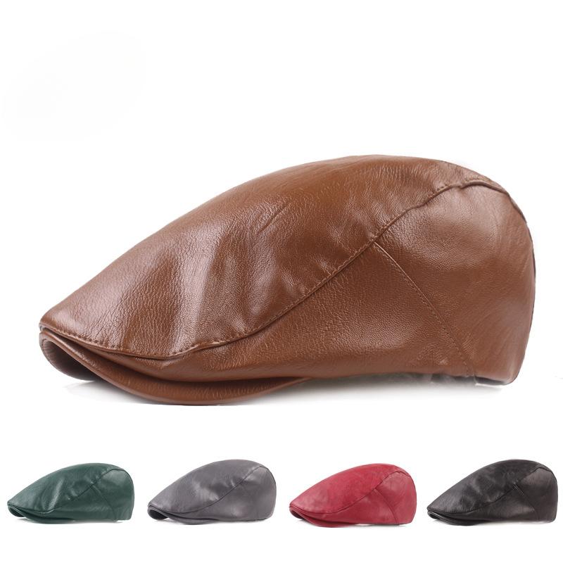 Men s Women Beret in PU Leather Trendy Design for Casual and Party Wea Adjustable Strap Hat for Fall and Winter Caps M(56-58cm) червоний
Men s Women Beret in PU Leather Trendy Design for Casual and Party Wea Adjustable Strap Hat for Fall and Winter Caps M(56-58cm) червоний