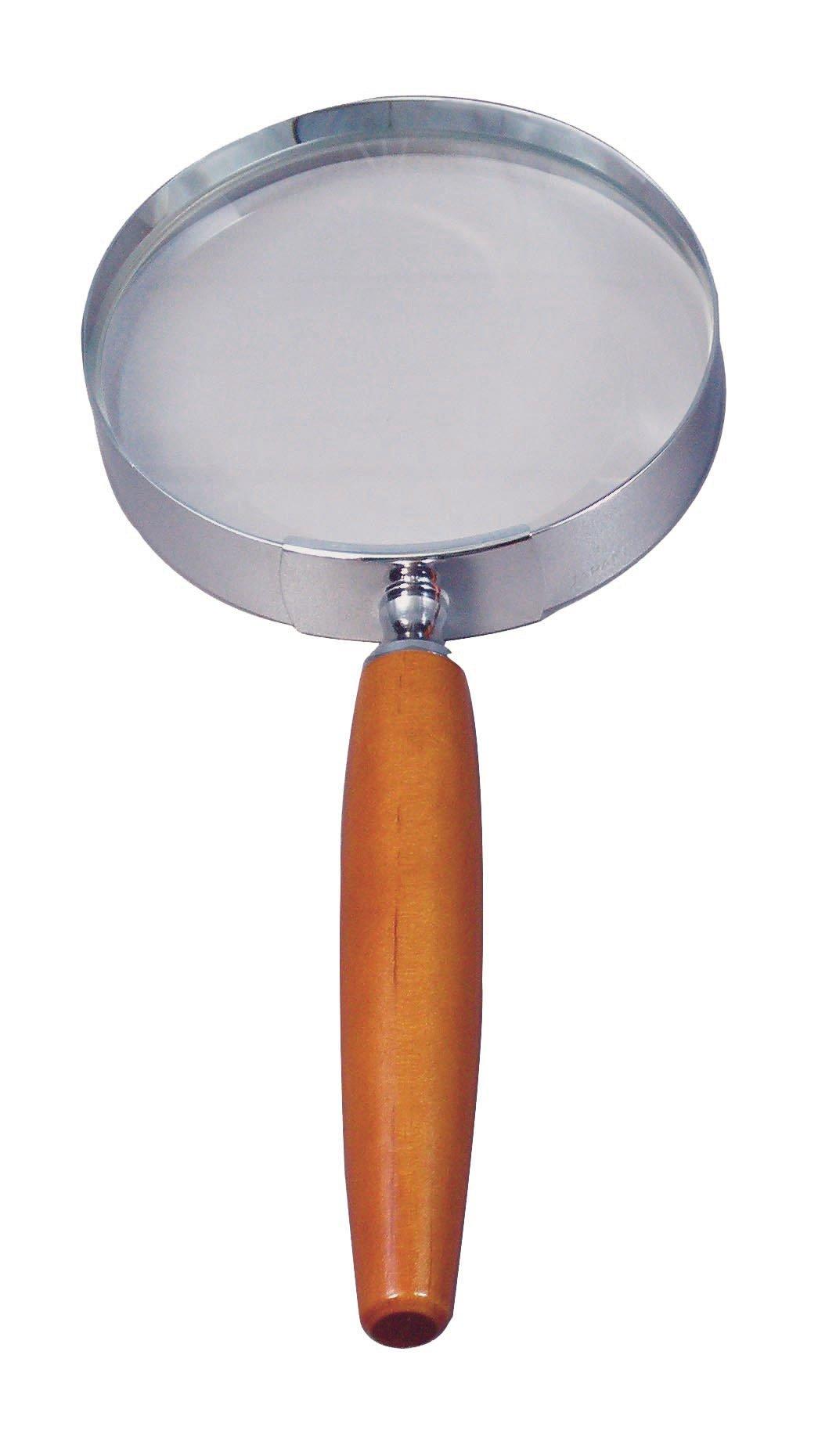 Handheld Lens Diameter Wooden Made in MIZAR-TEC Magnifier, 2.5x Magnification, 90mm, Handle, Japan, RL-1441
Handheld Lens Diameter Wooden Made in MIZAR-TEC Magnifier, 2.5x Magnification, 90mm, Handle, Japan, RL-1441