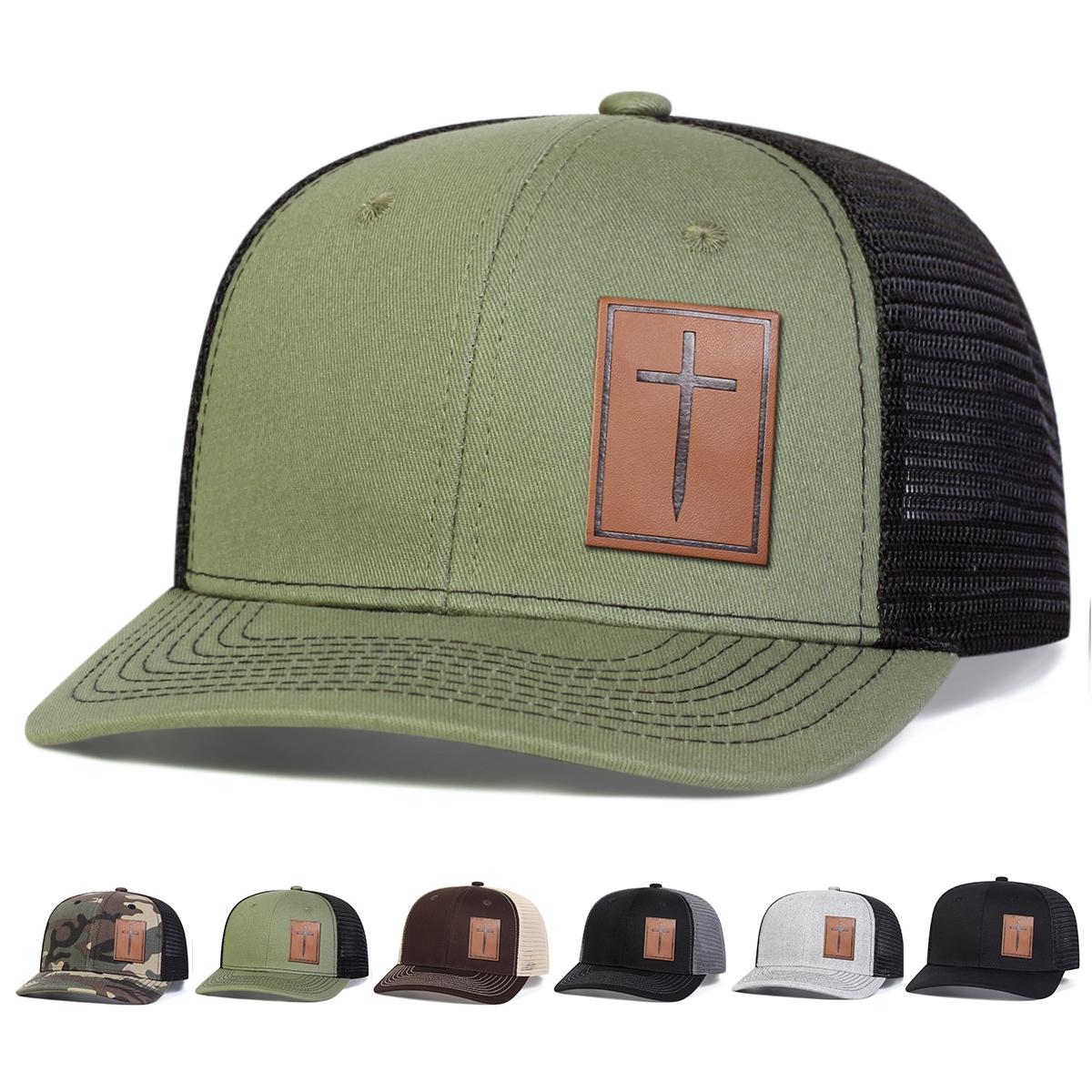 Unisex Cross Brown Leather Label Baseball Net Caps Outdoor Adjustable Spring and Summer Casual Sunscreen Hat коричневий
Unisex Cross Brown Leather Label Baseball Net Caps Outdoor Adjustable Spring and Summer Casual Sunscreen Hat коричневий
