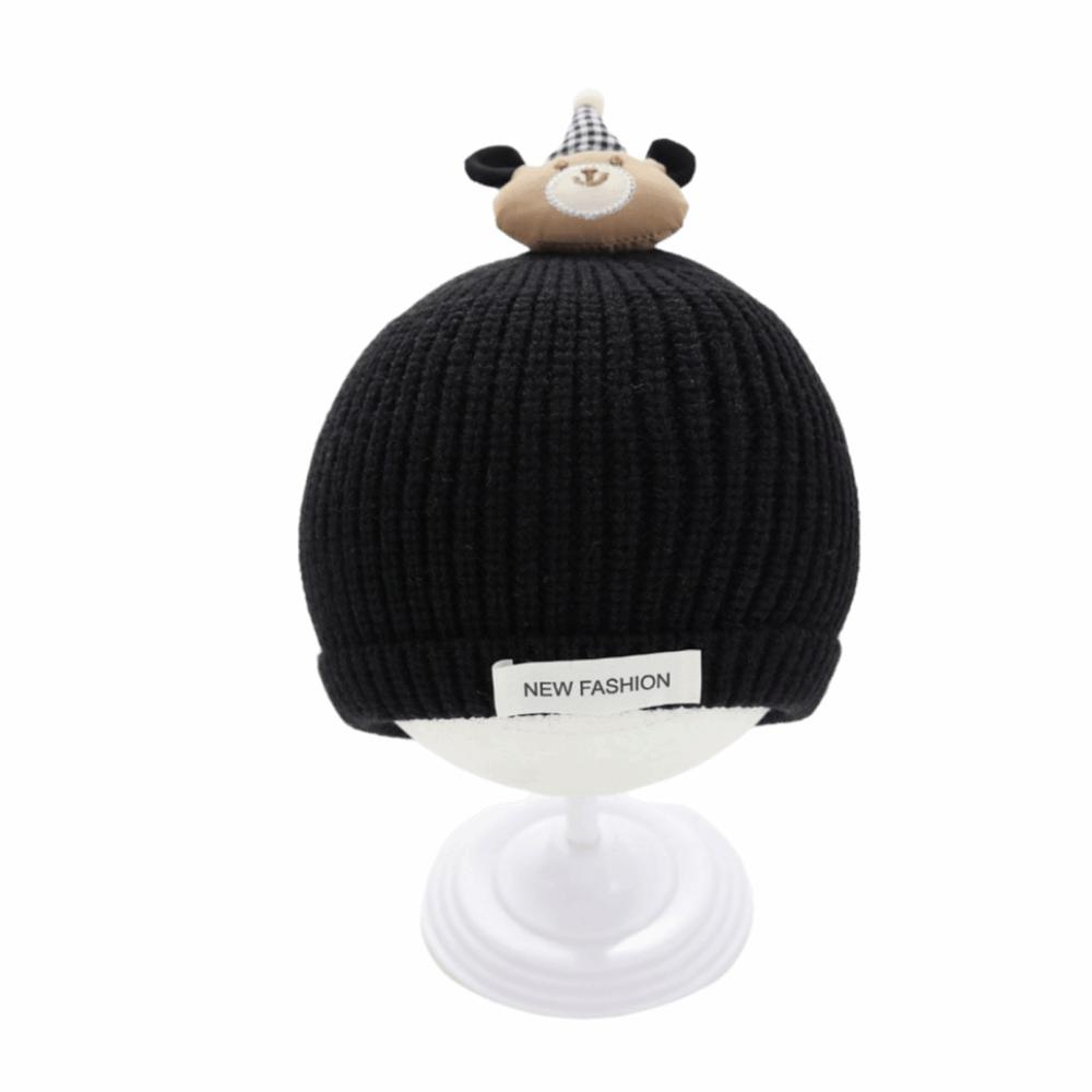 Cartoon Bear Winter Baby Crochet Hat Cold-Resistant Kids Ear Protection Hat Outdoor Activities чорний
Cartoon Bear Winter Baby Crochet Hat Cold-Resistant Kids Ear Protection Hat Outdoor Activities чорний