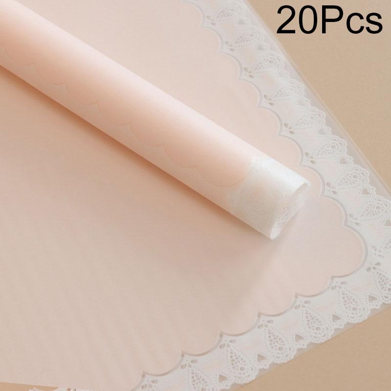 20Pcs 56CM Sweet Waterproof Practical Pattern Gift Packaging Paper Flower Bouquet Packaging Lace рожевий
20Pcs 56CM Sweet Waterproof Practical Pattern Gift Packaging Paper Flower Bouquet Packaging Lace рожевий