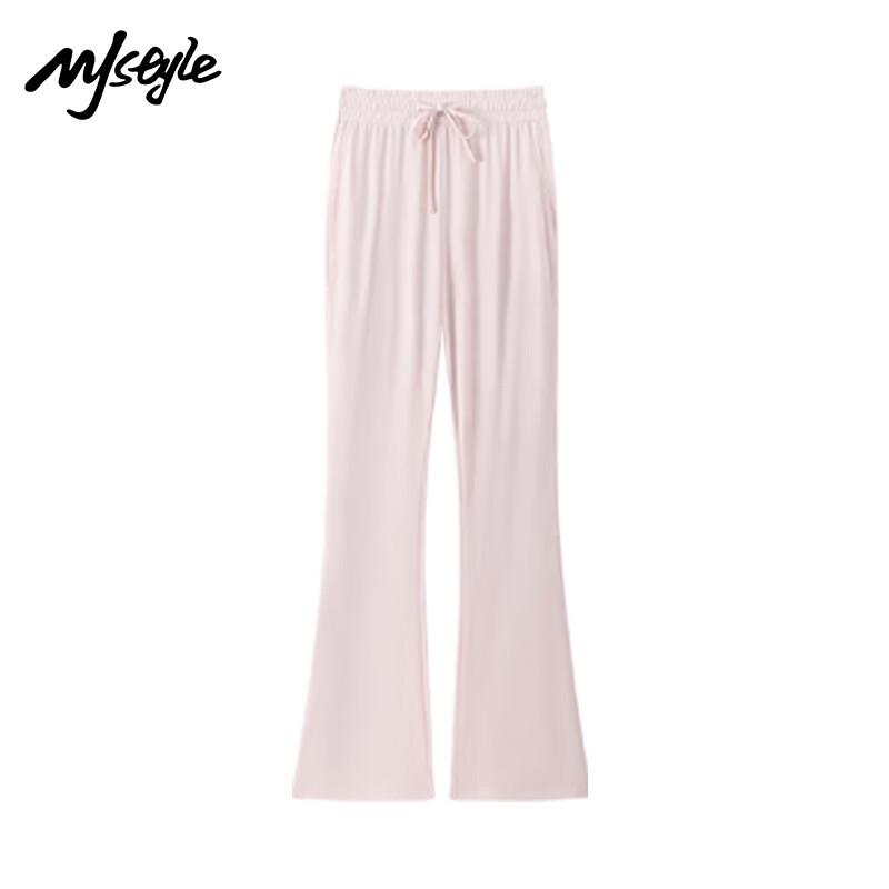 MJ STYLE Women s Ice Silk Flared Pants L
MJ STYLE Women s Ice Silk Flared Pants L