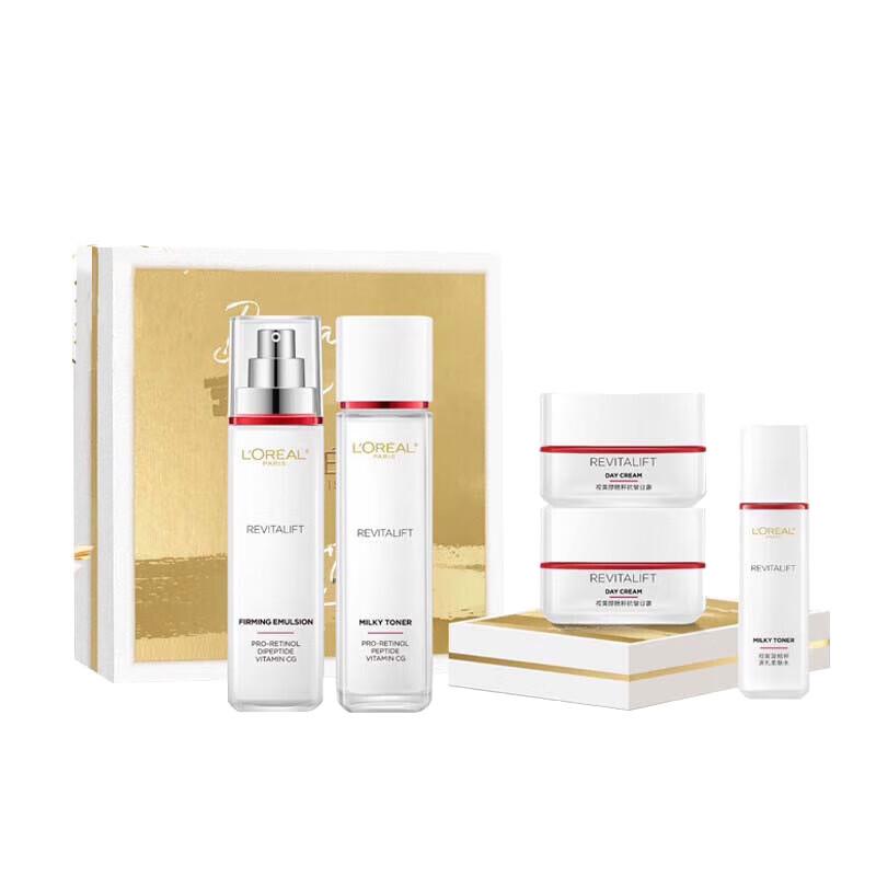 L Oréal Revitalift Anti-Aging 5-Piece Skincare Set
L Oréal Revitalift Anti-Aging 5-Piece Skincare Set