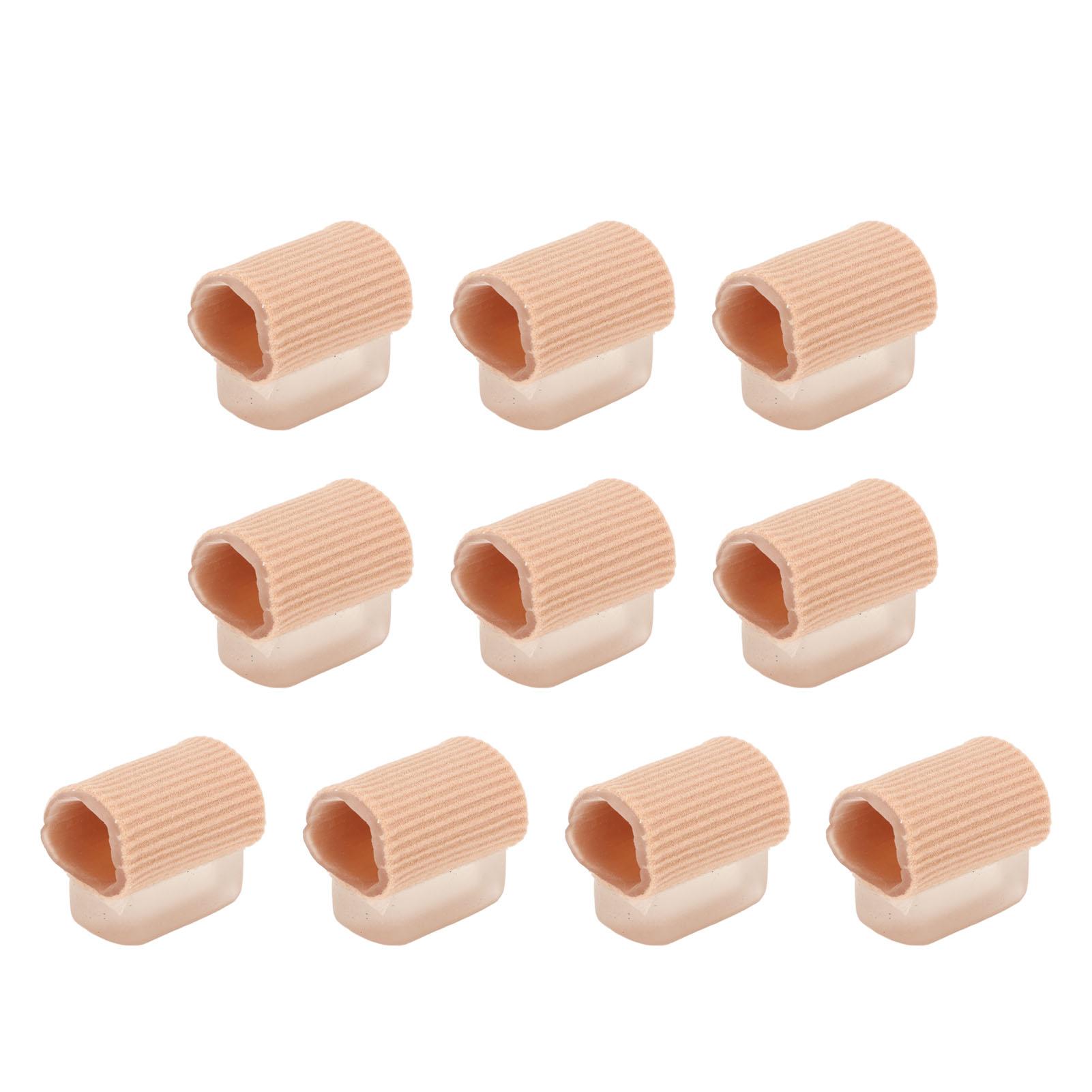 10pcs Toe Cushion Tube Relieve Pressure Ache Fiber Gel Toe Tubes Sleeves for Overlapping Toes
10pcs Toe Cushion Tube Relieve Pressure Ache Fiber Gel Toe Tubes Sleeves for Overlapping Toes